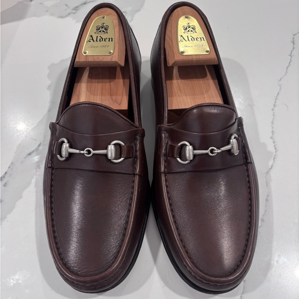 Allen Edmonds Men's Verona II Bit Loafer Size 9 3E Brown